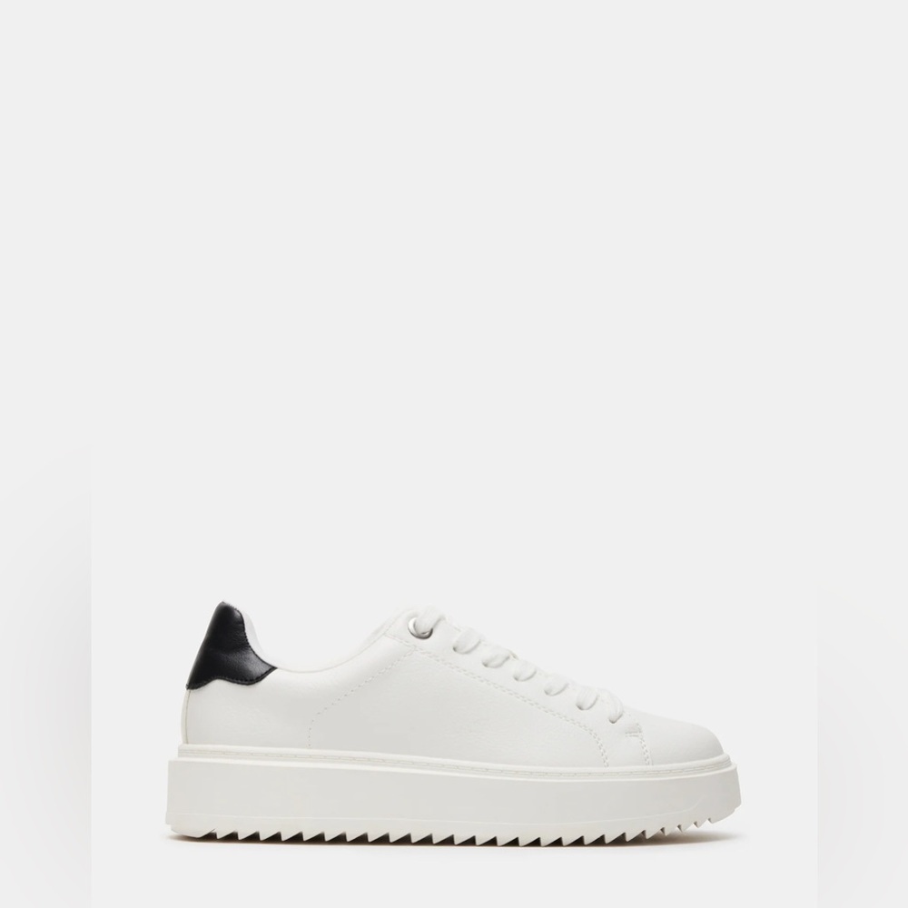 Steve Madden CATCHER WHITE BLACK Sneakers